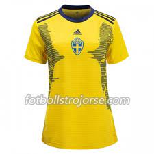 Frankrike barn hemmatröja uefa euro 2020; Sverige Matchtrojor Hemma Fotbollstroja Dam Vm 2019 Kortarmad