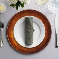 When i posted my recent fall tablescape, i promised to share how to make these diy hammered copper charger plates. Copper Charger Plates Buy In Bulk