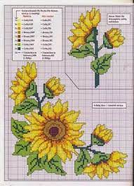 Stitched out beautiful on the sheets as a border!! 10 Exhilarating Designing Your Own Cross Stitch Embroidery Patterns Ideas Cross Stitch Sunflower Cross Stitch Flowers Floral Cross Stitch