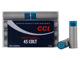 Showing the effective range of snake or pest control rounds in my ruger blackhawk 45 long colt. Cci Shotshell Ammo 45 Colt Long Colt 150 Grains 9 Shot Box Of 10