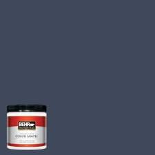 Behr Premium Plus 8 Oz S530 7 Dark Navy Flat Interior Exterior Paint And Primer In One Sample Pp10316 Exterior Paint Paint Samples Behr
