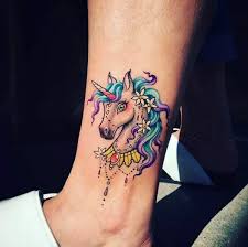 Tattoo Tatuagem Unicorn Feminine Tattoos Unicorn Tattoo Designs Tattoos