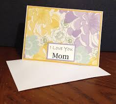 Handmade Birthday Card For Mother In Law Handmade Card For Mom Floral Mother S Day Card Happy Happy Mother S Day Card Birthday Cards For Mom Birthday Cards