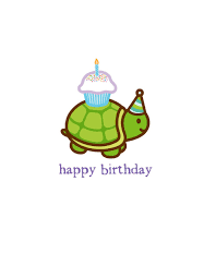 Don't worry, it happens to all of us. Turtle Birthday Card Wanart Com