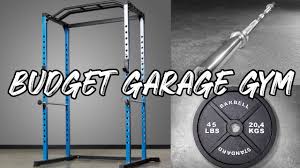 Free website builder create a free website wix com. Garage Gym Under 1000 Basement Gym Ideas On A Budget Treadaway Training