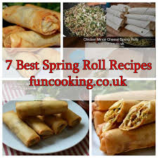 Recipe too with spring rolls recipe. Spring Rolls 90 Fun Cooking