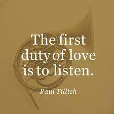 Check spelling or type a new query. Oprah Com Listening Quotes Paul Tillich Relationship Quotes