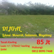 Whatsapp kenapa beli tanah kavling syariah ? Investasi Tanah Kavling Shm Murah Menoreh Magelang
