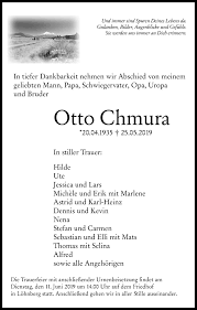 Jun 02, 2021 · chmura was born on february 22, 1969, somewhere in deerfield, massachusetts, united states. Traueranzeigen Von Otto Chmura Trauer Mittelhessen De