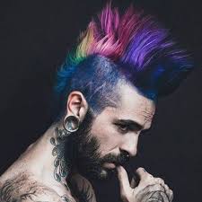Some of the top older men's haircuts and styles include the side part, modern comb over, buzz cut, and messy textured top. 21 Punk Hairstyles For Guys Men S Hairstyles Today Mohawk Hairstyles Men Punk Hair Punk Rock Hair