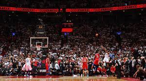 Kawhi leonard squatted and watched as his moon shot from the corner bounced off the rim an agonizing once, twice, three times, then four before leonard had never experienced it because it had never happened. Kawhi Leonard Buzzer Beater Video Sends Raptors To Conference Finals Sports Illustrated