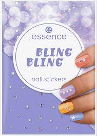 Essence nail art sticker nálepky na nehty 14 thermo 1 aršík38 kč. Essence Bling Bling Nail Stickers Nalepky Na Nehty 28 Kusu Parfemomanie Cz