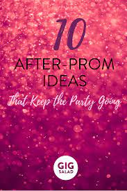The following activities will help students to practice and strengthen the understanding of the present perfect tense, feel more comfortable and confident while using this grammar form. 10 After Prom Ideas That Keep The Party Going Prom Activities After Prom Prom Planning