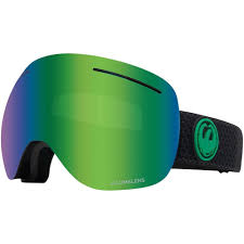 Dragon X1 Goggles Split Lumalens Green Ionized Lumalens Amber Lens 2020