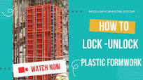 Fast and Easy Plastic Column Formwork System | Quality shuttering Material  | +91 829 77 999 00
