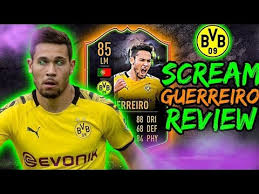 🤯🏃‍♂️ expertly finished by raphaël guerreiro (.not marco reus 😅) 👏. Wl Ready 85 Scream Raphael Guerreiro Player Review Fifa 20 Ultimate Team Youtube