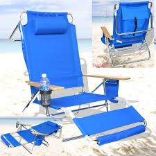 Deluxe 3 In 1 Beach Chair Lounger W D Best Beach Chair Beach Chairs Folding Beach Chair