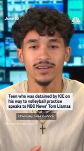Marcelo Gomes da Silva, the teen who was detained by ICE