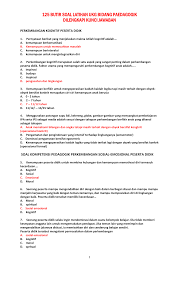 Check spelling or type a new query. 125 Soal Latihan Ukg Paedagogik Kunci Jawaban