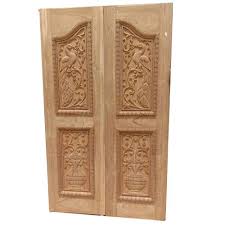 Sewak Enterprises Exterior Peacock Design Teak Wood Main Door Size 7 8 Feet Height Thickness 1 2 Inch Rs 25000 Piece Id 19719120755 Wide range of hand carved hindu teak wood temple online. peacock design teak wood main door