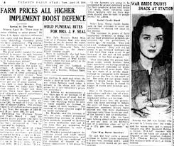 Margaret Elliot Button English War Bride