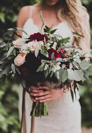 Maroon, a darker red color, which is red with blue in it, is a more conservative color involving thoughtful action and passion. Fall Wedding Dusty Rose Bridesmaid Dresses And Burgundy Flower Decorations Colorsbridesmaid