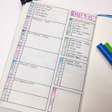 Image Result For Single Page Bujo Layout Bullet Journal Weekly Layout Bullet Journal Planner Bullet Journal