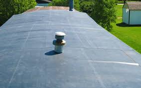 Roofer repairs rubber roof using techniques learned 1978 and still uses today. Rubber Roofing For Mobile Homes Understanding Different Roof Options Mobile Home Repair