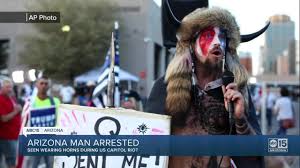 The lincoln project‏ @projectlincoln 21 авг. Horned D C Protester Makes First Court Appearance Refuses To Eat In Detention