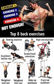 Top 8 Back Exercises Back Exercises Exercise Bodybuilding
