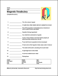 A third grade curriculum (1) lessons. Free Printable Magnet Word Games Magnet Lessons Science Worksheets Magnet Printables