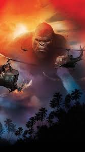 2017, sci fi/action, 1h 58m. Kong Skull Island 2017 Phone Wallpaper Moviemania King Kong Art King Kong Skull Island King Kong Vs Godzilla