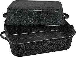 Classic Graniteware Roaster, Pots And Pans | Lehman'S