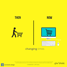 These 10 Then And Now Posters Perfectly Describe How Life Has Changed For Digital Marketing Design Creative Advertising Design Social Media Design Inspiration