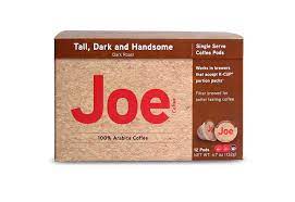 Joe coffee single serve podstm 100% arabica coffee filter brewed for. Joe Tall Dark And Handsome Dark Roast K Cup Coffee 1 Box Of 12 Pods Amazon Com Grocery Gourmet Food