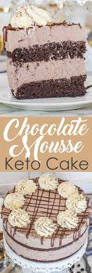 Keto Chocolate Mousse Cake Video Tatyanas Everyday Food Recipe Keto Dessert Recipes Keto Chocolate Mousse Keto Dessert