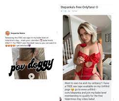 Is Stepanka the only one owning that she does porn?? Brittany and others  are currently arguing with subs regarding leaks. Brittany is threatening  prosecution for those who leaked her porn. Why do