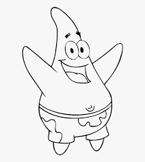 Free, printable coloring pages for adults that are not only fun but extremely relaxing. Transparent Patrick Star Png Spongebob Patrick Coloring Page Png Download Transparent Png Image Pngitem