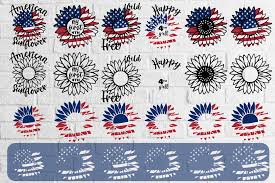 A printable pdf version of the flag is also available. Patriotic Svg Bundle With American Sunflower Sunflower Us Flag Svg 4 By Createya Design Thehungryjpeg Com