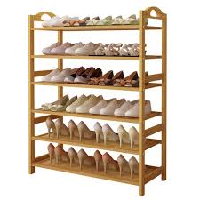 Zapatero/botinero de madera para 6 pares. Estantes Para Rejilla De Zapatos De Madera Para El Hogar Organizador De Zapatos Almacenamiento Estante Para Zapatos Torre De Zapatos Dormitorio Muebles Para El Hogar