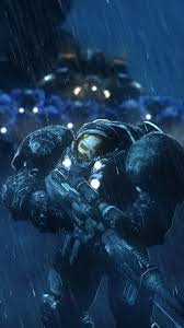 Starcraft Remastered Soldiers Rain Video Game 720x1280 Wallpaper Starcraft Stars Craft Starcraft 2
