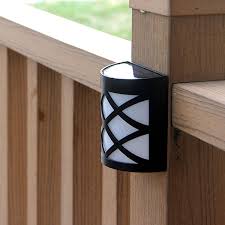 12lm Outdoor Wall Lighting Solar Powered Led Fence Light For Scenic Spot