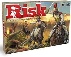 10 años + valor educativo: Hasbro Gaming Risk Gaming Clasico Juego De Mesa Multicolor Miscelanea B7404105 Amazon Es Juguetes Y Juegos
