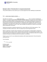 If you took a accuplacer placement test at another u.s. Sample Letter Of Introduction To Request Placements