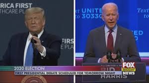 First 2020 Presidential Debate Scheduled For Tomorrow Night Wfxb