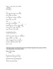 Download lagu kord gereja tua mp3 gratis dalam format mp3 dan mp4. Kenny Docx Kenny Lagu Cinta Untuk Mama Intro D Em Bm A G F M Bm A D Em Apa Yang Kuberikan Untuk Mama Bb D Untuk Mama Tersayang D Em Tak Kumiliki