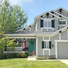 Another white wash painted brick fireplace for a contemporary living room. Exterior House Paint Colors 2020 Novocom Top