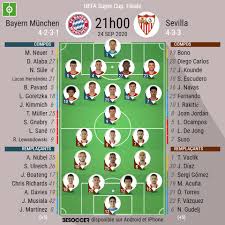 Psg um die superstars kylian mbappe und neymar trifft in der vorschlussrunde am 28. Les Compositions Bayern Munich Fc Seville