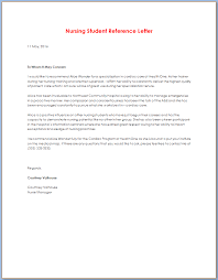 Free Printable Nursing Letter Of Recommendation Template Templateral