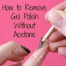 Remove Gel Polish Without Acetone Remove Gel Polish Gel Nail Removal Gel Nail Polish Remover